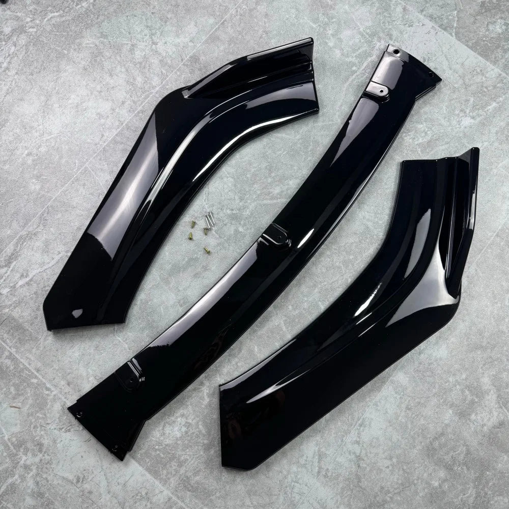 Front Bumper Lip Splitter Diffuser for Hyundai Cerato Kia K3 Forte GT 2018-2021 Spoiler Body Kit Accessories Tuning Gloss ABS