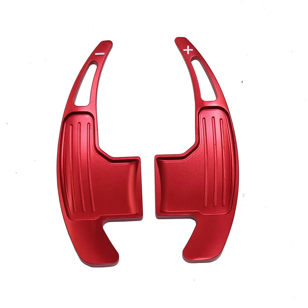 Aluminum Steering Wheel Paddle Shifter Extension Cover Trim Shift Interior Accessories for Ford Mustang 2015-2020 2021 2022 2023