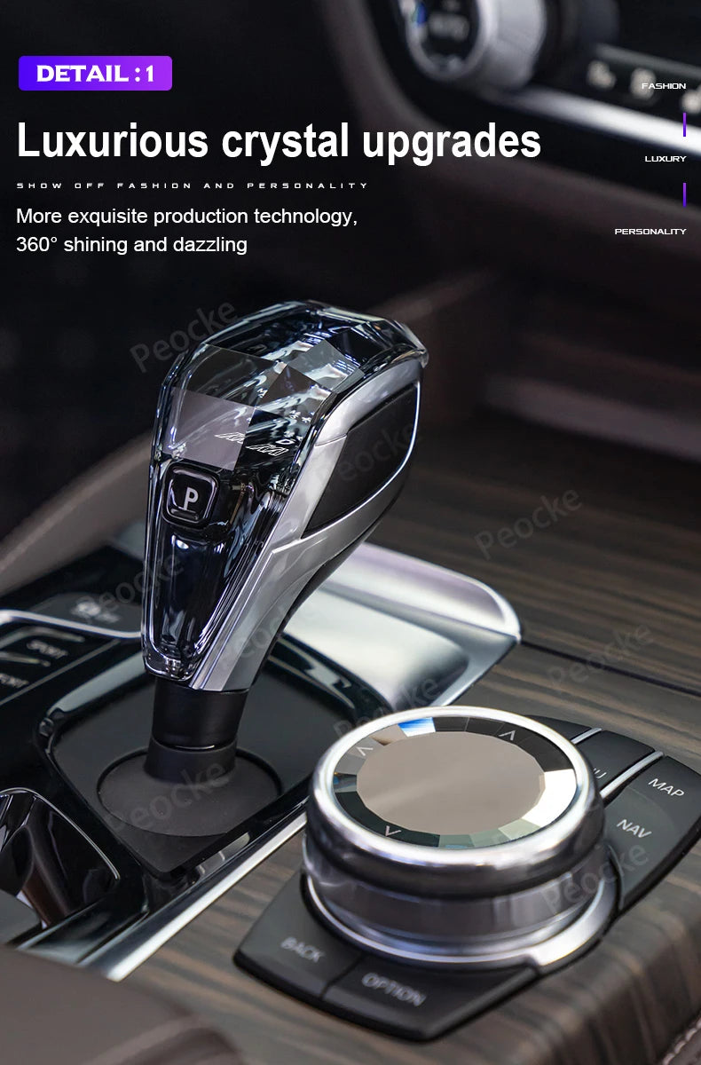 مقبض الوسائط المتعددة الكريستالي لسيارة BMW F33 F20 G20 G12 G30 F30 F11 غطاء أزرار الوسائط المتعددة للسيارة G26 G29 F10 F06 F22 F36 ملحق السيارة