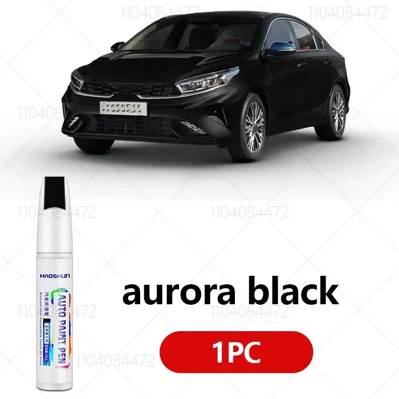 قلم إصلاح طلاء BD لسيارة KIA CERATO 2018-2025، مزيل الخدوش، ملحقات السيارات DIY، أسود أبيض فضي رمادي أحمر أزرق 