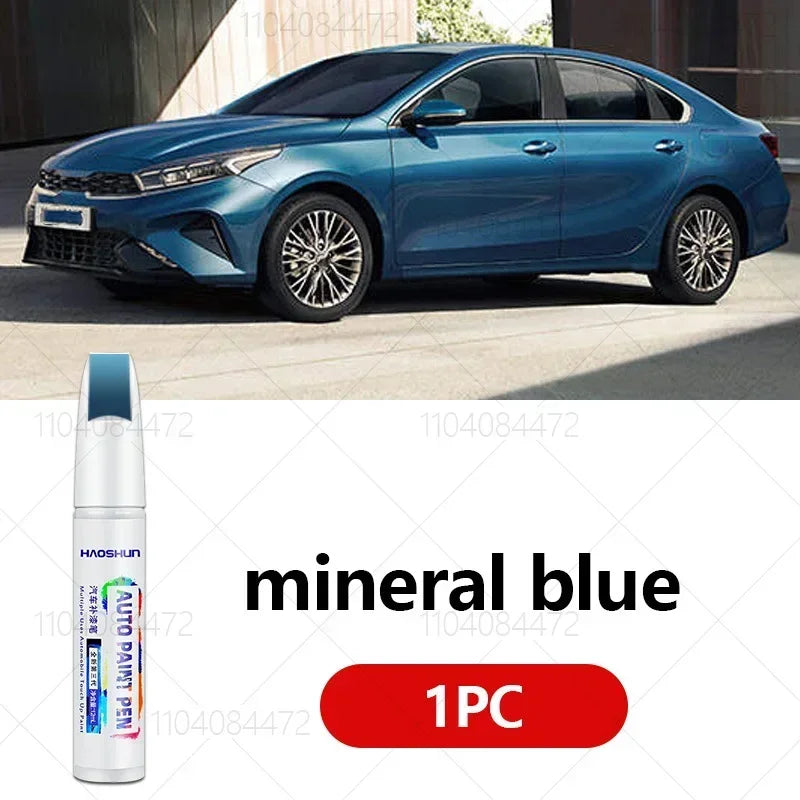 قلم إصلاح طلاء BD لسيارة KIA CERATO 2018-2025، مزيل الخدوش، ملحقات السيارات DIY، أسود أبيض فضي رمادي أحمر أزرق 