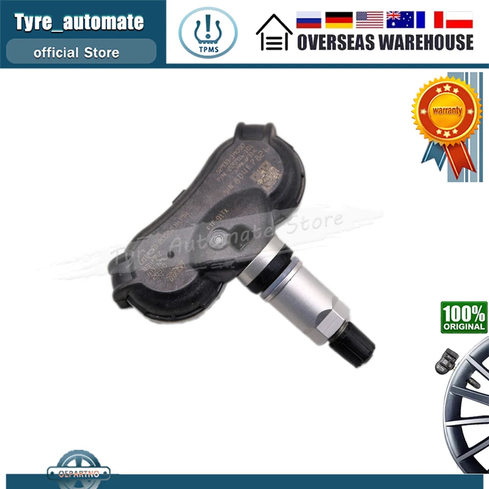 52933-2S410 مستشعر ضغط الإطارات TPMS لسيارة هيونداي IX35 [LM] توسان [LM] كيا سبورتاج [SL] موديلات 2013-2015 بتردد 434 ميجاهرتز 529332S410 529333M000 