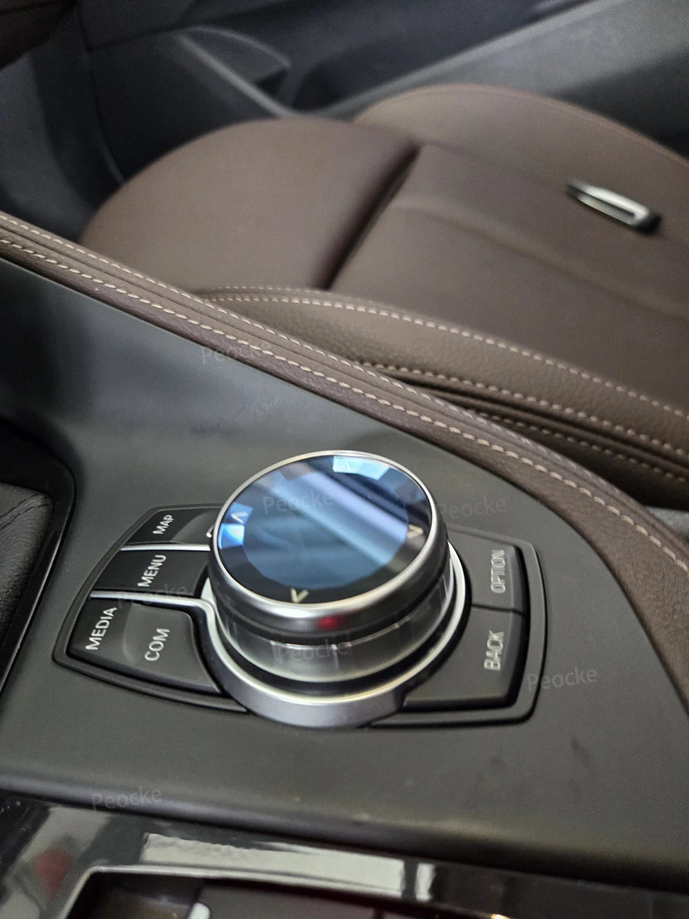 مقبض الوسائط المتعددة الكريستالي لسيارة BMW F33 F20 G20 G12 G30 F30 F11 غطاء أزرار الوسائط المتعددة للسيارة G26 G29 F10 F06 F22 F36 ملحق السيارة