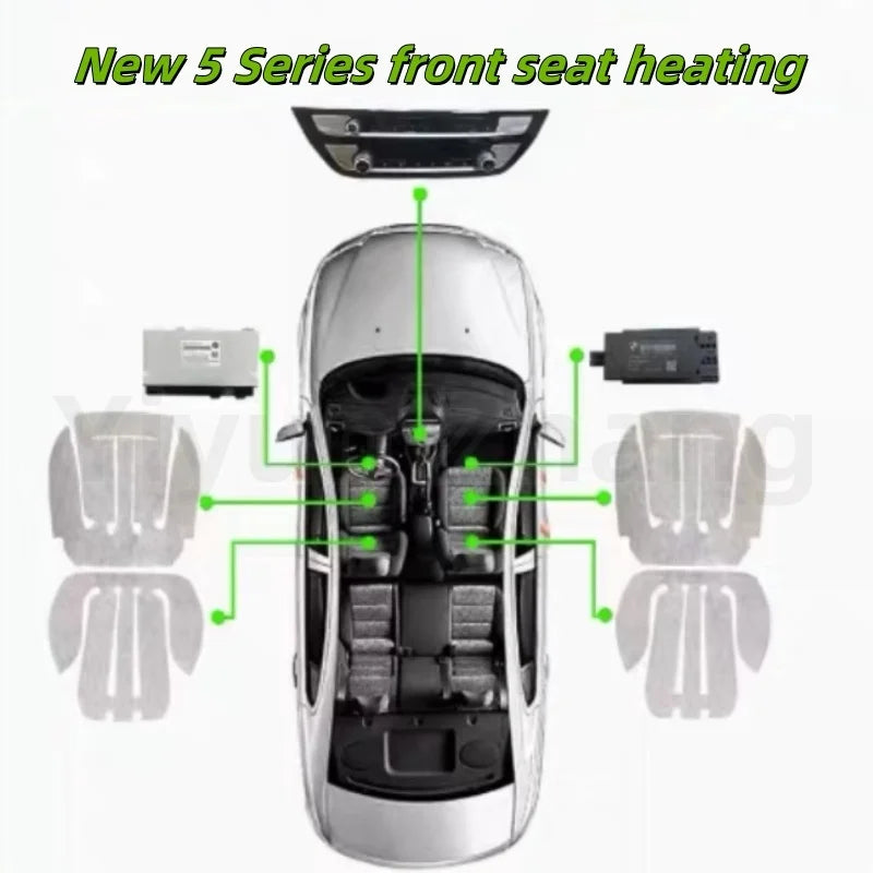 لسيارات BMW الجديدة من الفئة 3/5 i36GT7 Series X3X5X6X7، تم ترقية تدفئة المقعد، تهوية المقعد الأصلية وتدفئة المقعد 