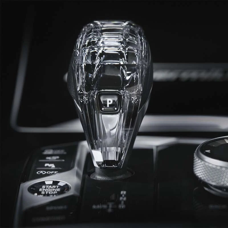 مجموعة من 3 مقابض ناقل الحركة الكريستالية لسيارة BMW X5 G05 X5 E70 E71 X3 G20 G21 G28 F10 F30 F20 G01 G08 G02 G30 G29 G22 أجزاء هيكل السيارة 