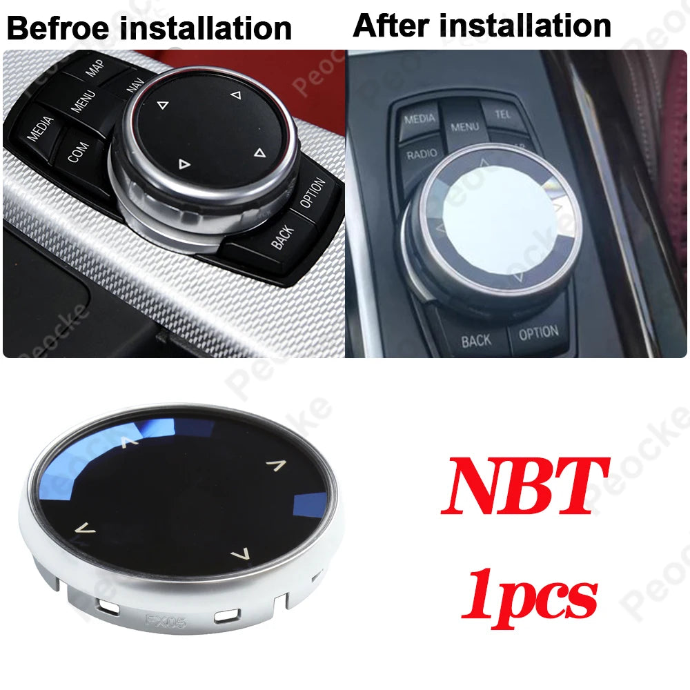 مقبض الوسائط المتعددة الكريستالي لسيارة BMW F33 F20 G20 G12 G30 F30 F11 غطاء أزرار الوسائط المتعددة للسيارة G26 G29 F10 F06 F22 F36 ملحق السيارة
