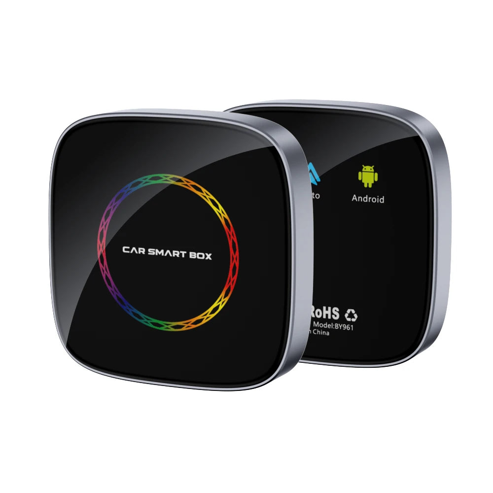 Android Auto Car Play Intelligent Voice Dongle GPS Wireless Carplay AI Box Adapter With Built in Netflix YouTube Support TF Card