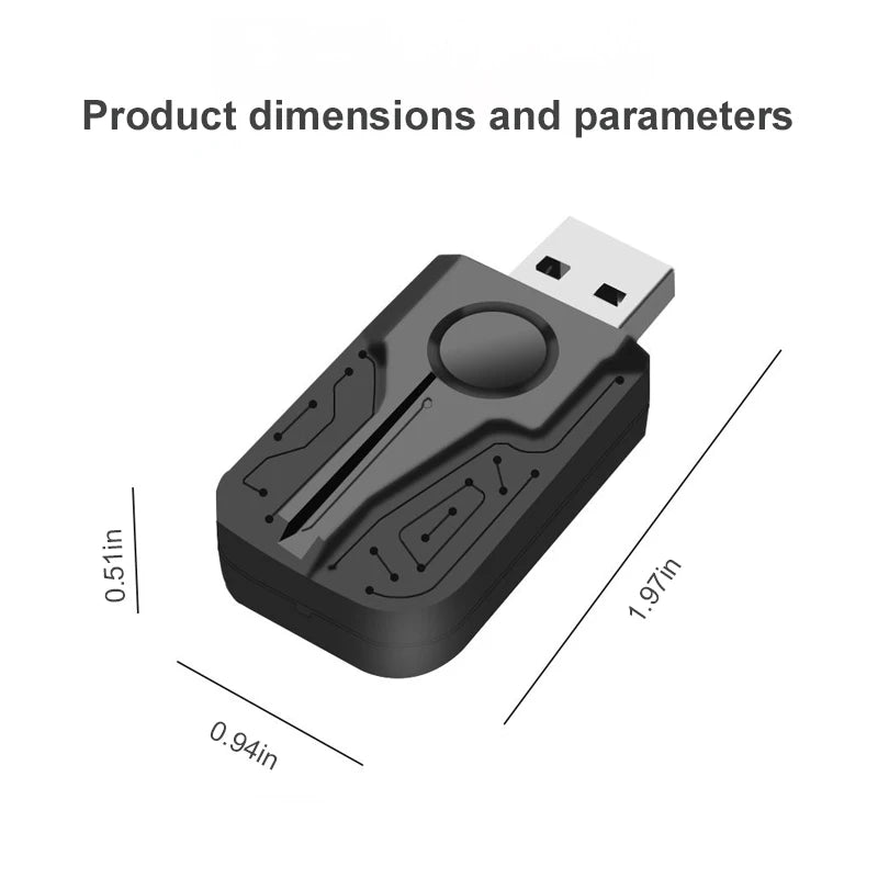 OEM Wireless Carplay Dongle Portable Mini Box Carplay Adapter Universal Car Play Module Car Electronic Gadgets DVD Player