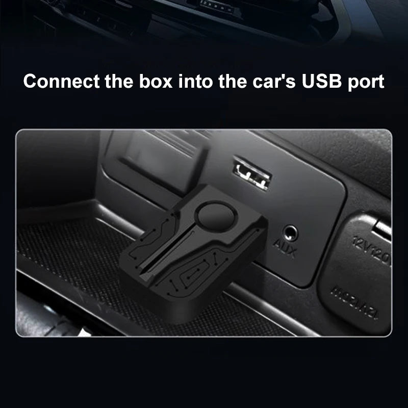 OEM Wireless Carplay Dongle Portable Mini Box Carplay Adapter Universal Car Play Module Car Electronic Gadgets DVD Player