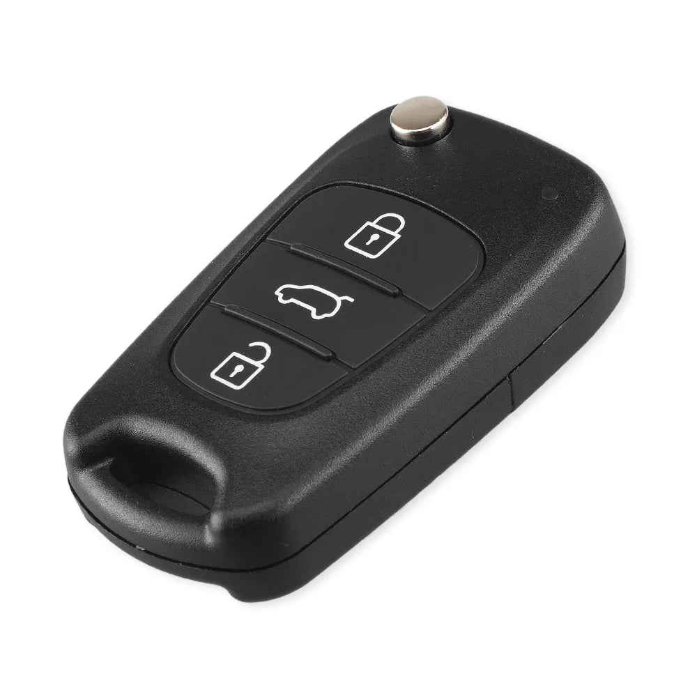 KEYYOU For Hyundai Replacement Folding Car Key Case Housing Case Durable For Kia K2 K5 Rio 3 Picanto Ceed Cerato Sportage