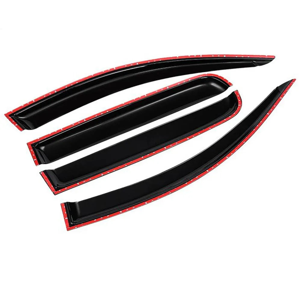 Car Window Visor Rain Sun Smoke Guard Deflector Vent Shade Awnings Shelters Raincoat For Hyundai IX35 2010 - 2015