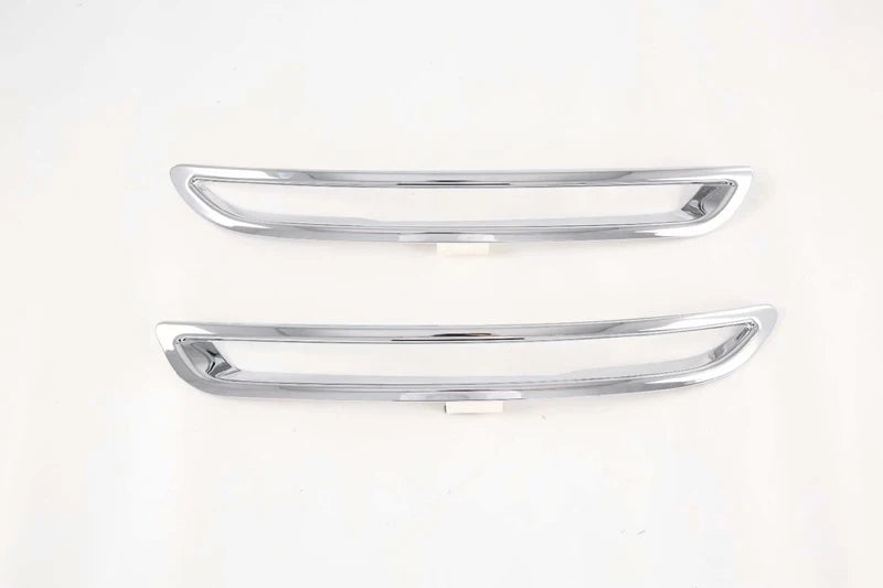 For Mazda CX-30 DM 2019-2021 Car Accessories ABS Chrome Rear Reflector Fog Light Lamp Cover Trim Bezel Frame Styling Garnish