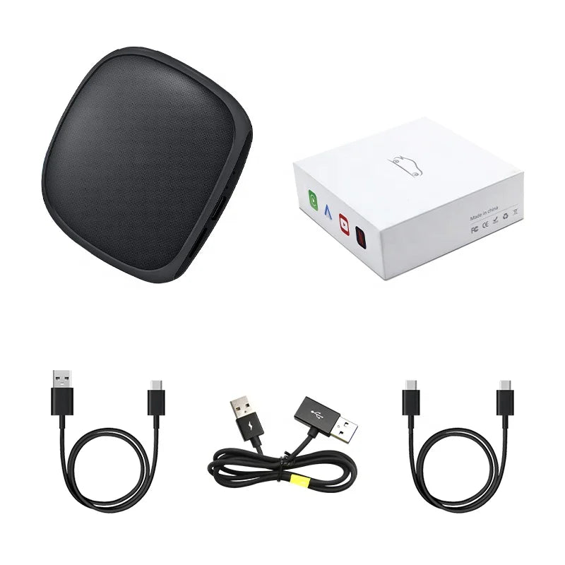 Gerllish Qualcomm 2290 Stereo Ai Box Android Car Wireless Car Play Android AuTO GPS SIM Card Wifi Split Screen 4 Core BT