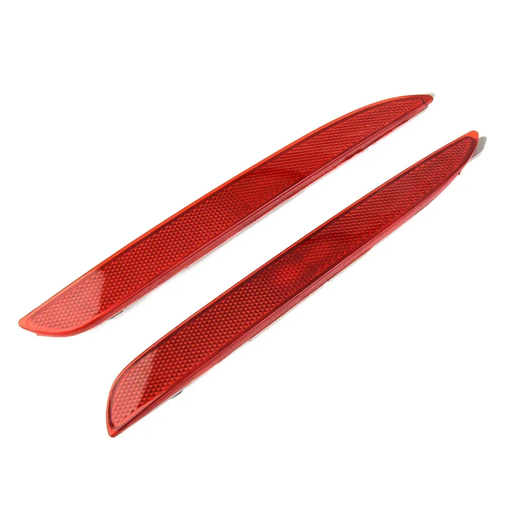 ABS Plastic Red Rear Bumper Bar Reflector Rear Bumper Reflector For Mazda 3 BL 2009~2013 1011108 Accessories For Vehicles