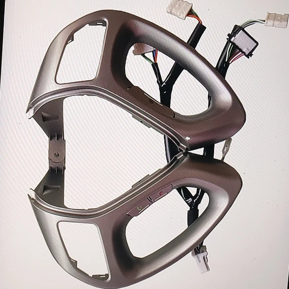 Car Steering Wheel Button Panels Covers With Cables For Hyundai IX35 Tucson