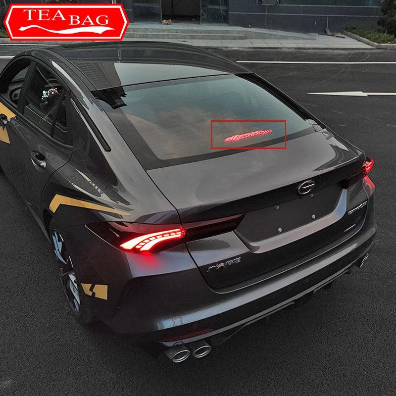 ملصق ضوء الفرامل العالي لتصفيف السيارة Trumpchi GAC Empow R 2022-2024، لوحة عرض، ملصق ضوء الفرامل الخلفي، ملحقات