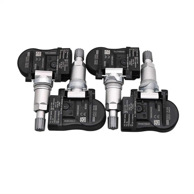 For 2012-2016 Hyundai I30 [GD] Genesis Coupe [BK] Santa Fe Iii [DM] 52933-3N100 Tire Pressure Sensor 4PCS TPMS 433MHZ 529332M650