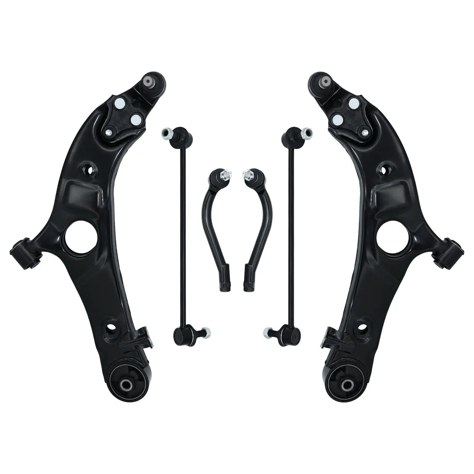 Svenubee Front Lower Suspension Control Arm Stabilizer Link 6Pcs Kits for Hyundai Santa Fe Kia Sport Sorento 2013 2014 - 2018