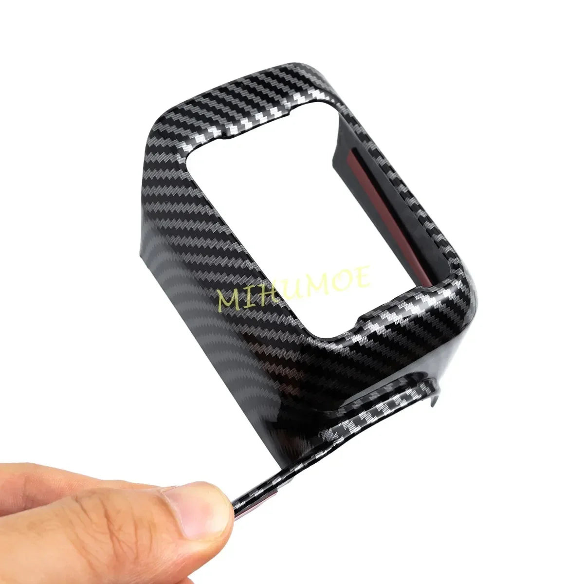 For 2024 2025 Hyundai Santa Fe Carbon Fiber Interior Car Steering Wheel Switch Cover Trims Accessories