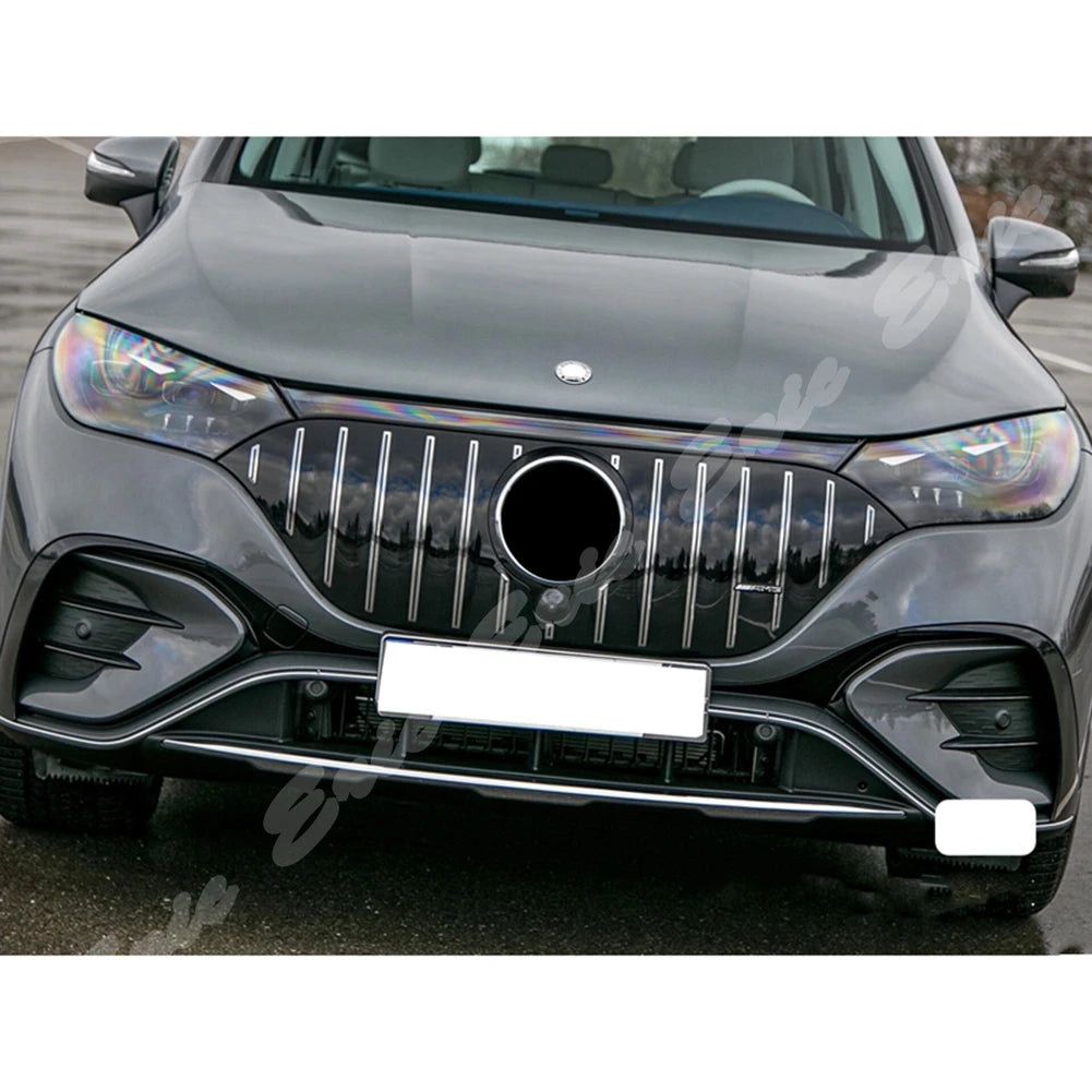 شبكة أمامية للسباقات، شبكة علوية للمصد، مشعاع لسيارة مرسيدس بنز W294 X294 EQE350 EQE450 EQE500 SUV موديل 2022-2023