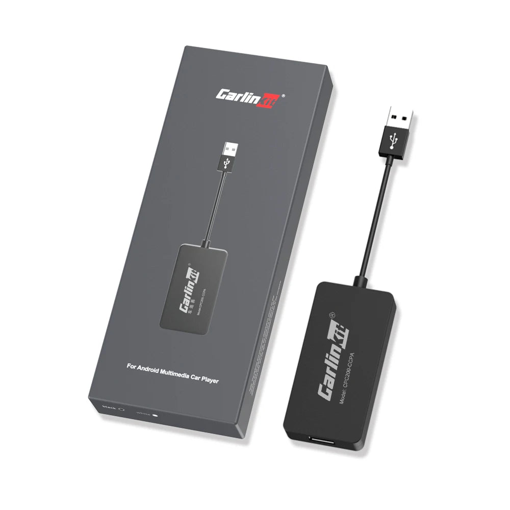 CarlinKit Wired or Wireless CarPlay Adapter USB Android Auto Dongle for Android Car Multimedia Mirrorlink Waze Spotify Autokit