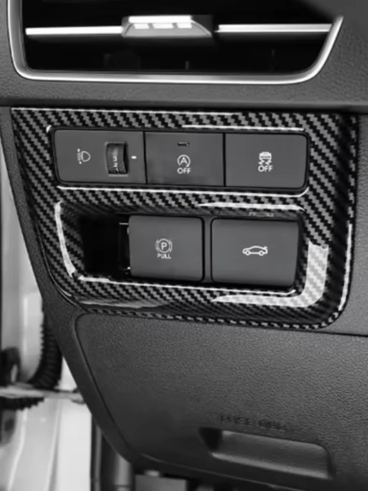 LHD for Hyundai 11th Sonata DN8 2024 Central control gear USB charger panel decorative frame interior modification accessories