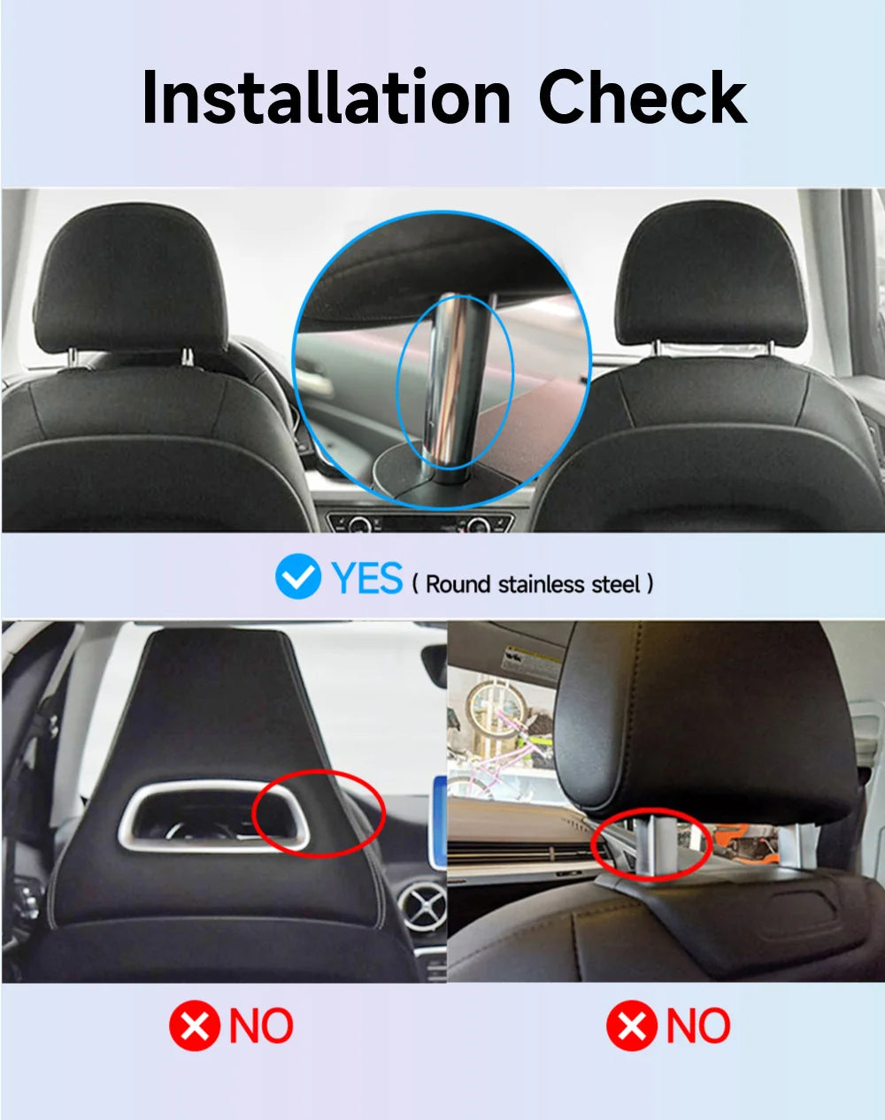 JIUYIN Car Screens Rear Seat Monitor Headrest TV Screen Android Auto CarPlay WiFi Movie/Netflix/Youtube Online Video Player