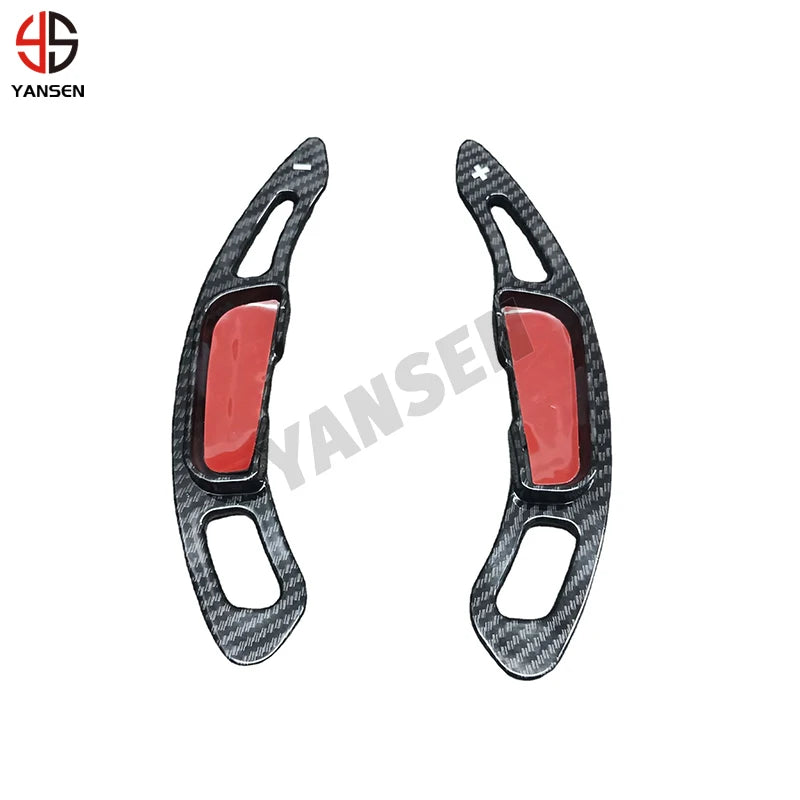 2pcs/lot Car Sports Steering Wheel Shift Paddle Shifter For Mazda 3 6 CX-3 CX-4 CX-5 MX-5 Paddle Shift Sticker Accessories