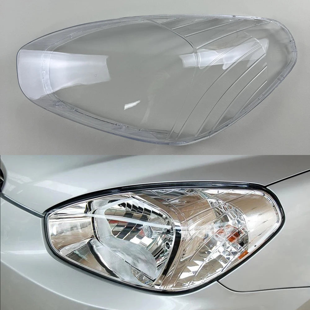 Front Headlight Cover Headlamp Lamp Shell Transparent Lampshade Lens Plexiglass For Hyundai Accent 2006 2007 2008 2009 2010