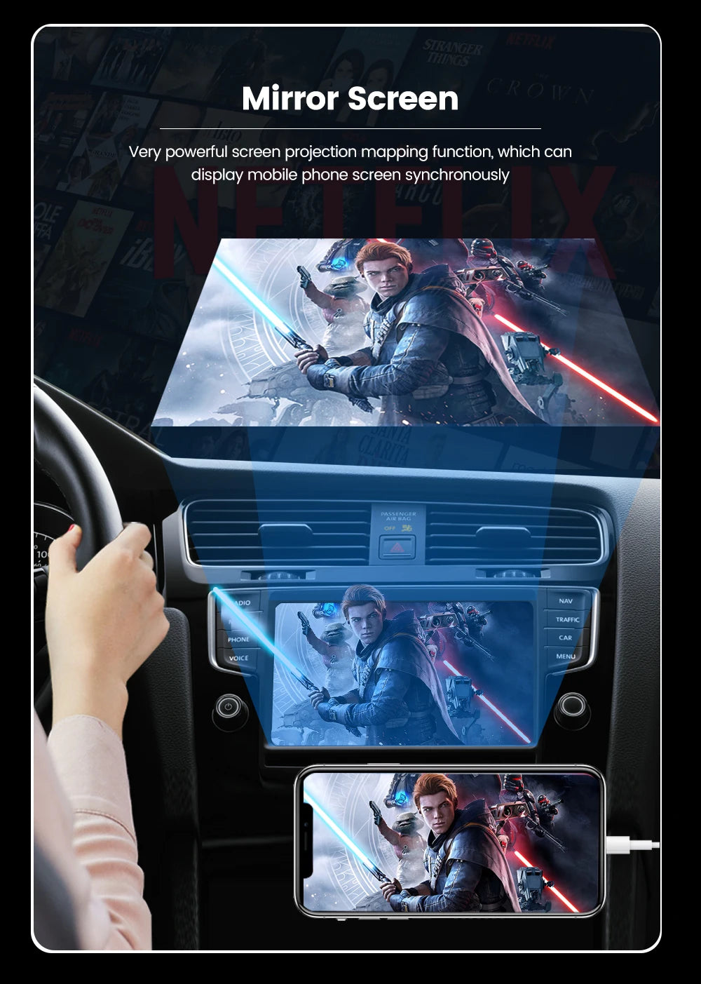 CarlinKit Wired or Wireless CarPlay Adapter USB Android Auto Dongle for Android Car Multimedia Mirrorlink Waze Spotify Autokit