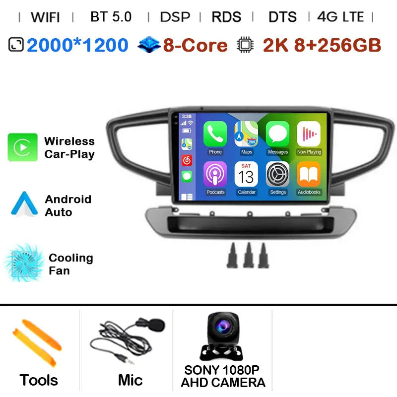 Android 15 For Hyundai IONIQ 2016 2017 2018 2019 2020 Multimedia Navigation GPS Autoradio Player Screen TV Car Radio No 2Din DVD
