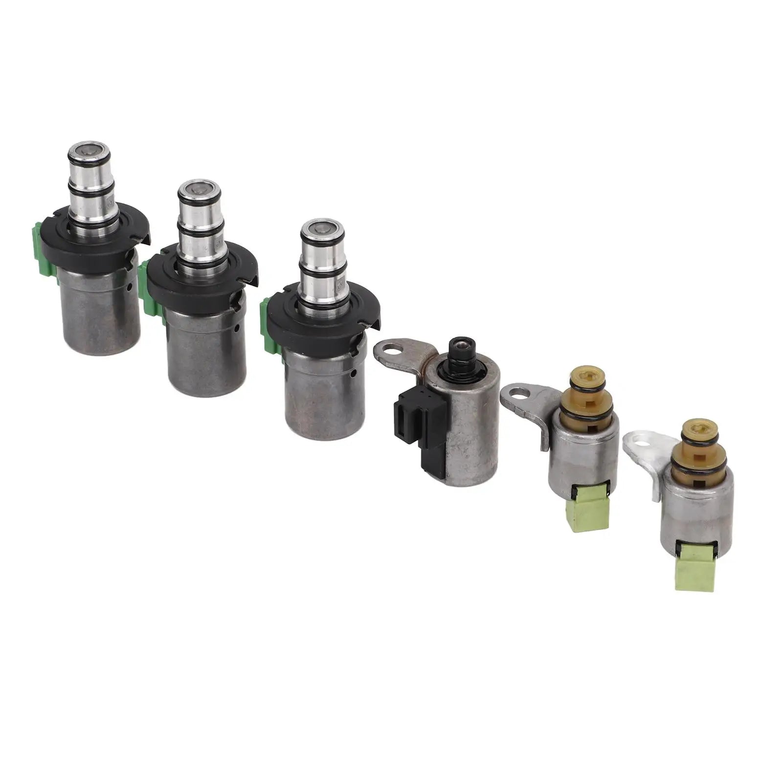 6pcs Transmission Shift Solenoid Set 4F27E Replacement for Mazda 2 3 5 6 CX-7 for mpv