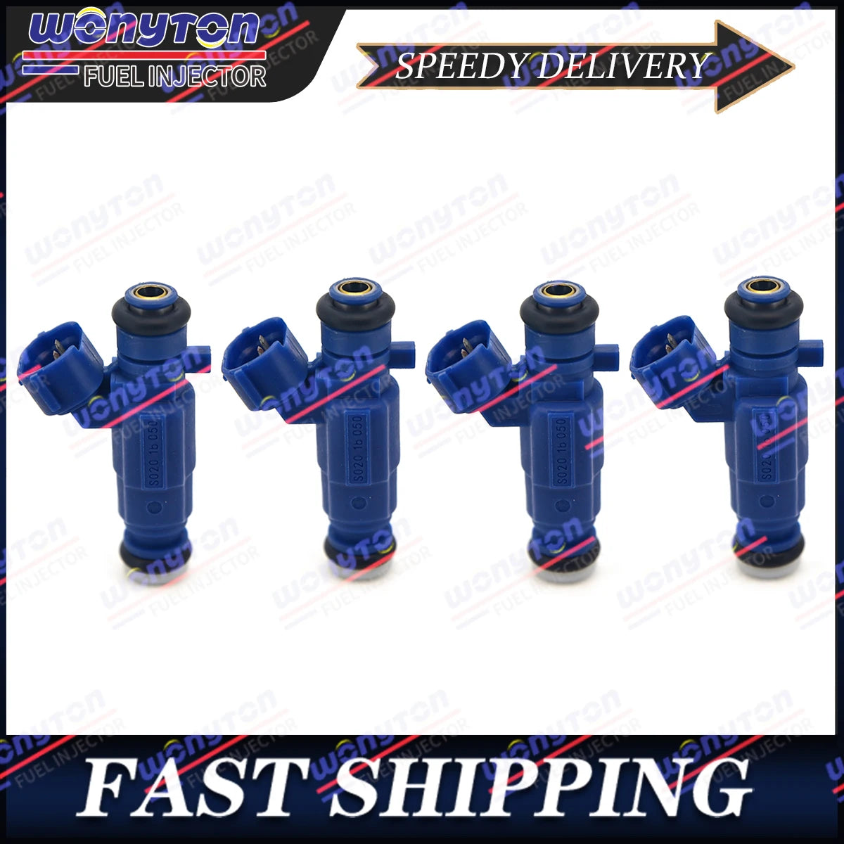 4x Fuel Injectors 35310-2B000 For Hyundai Accent i20 i30 Kia Soul Rio Ceed Cerato