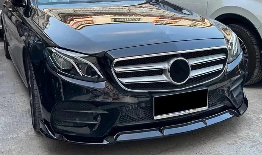 طقم هيكل السيارة الأمامي المحدث مسبقًا من مرسيدس بنز الفئة E W213 E200 E220 E260 E300 E43 AMG Line موديل 2016-2020