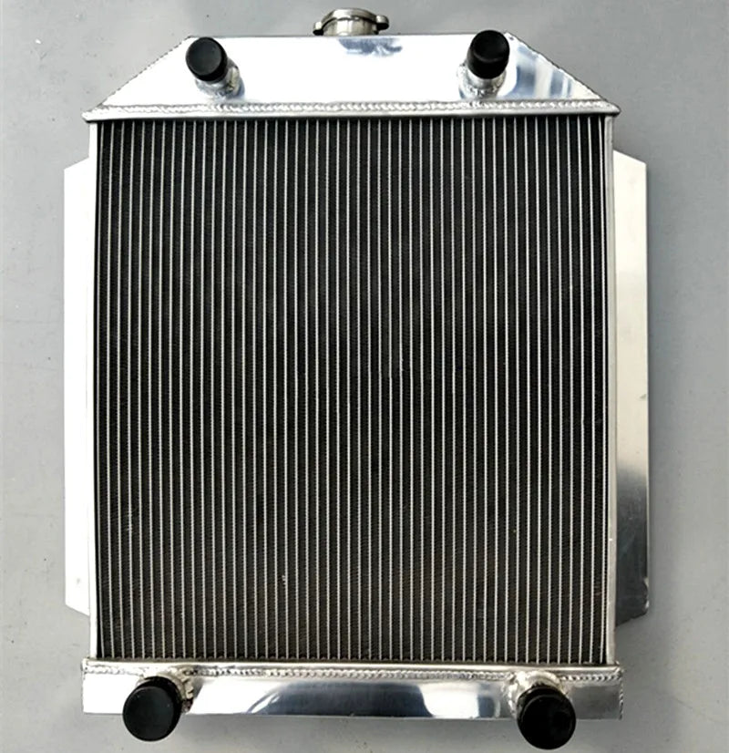 مشعاع ألومنيوم بثلاثة صفوف لسيارات فورد ذات المحرك المسطح V8 MT موديلات 1949-1953، موديلات 1950-1951-1952