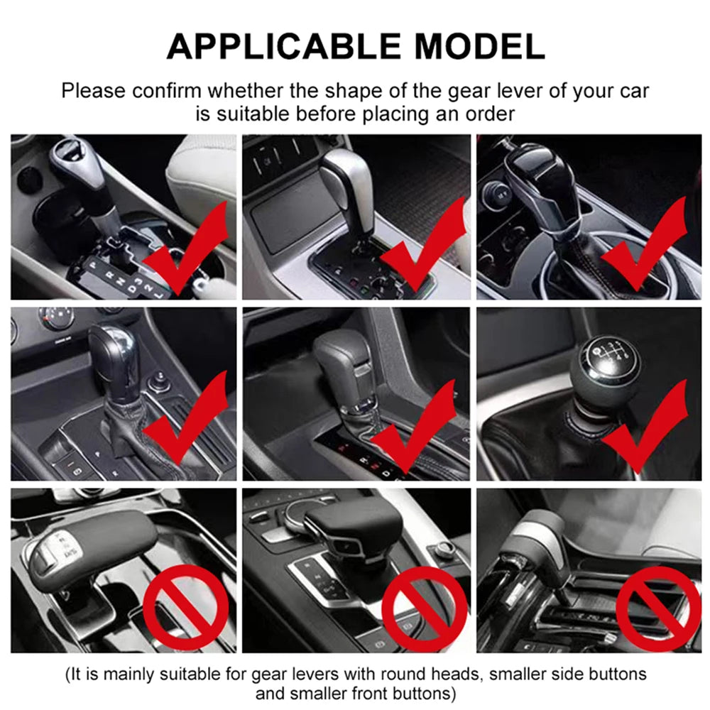 1Pcs Hoodie Car Gear Shift Cover Handle Kit Gear Shift AntiSlip Sweatshirt For Mazda 2 3 5 6 7 Atenza Axela MS Demio MPS Miata