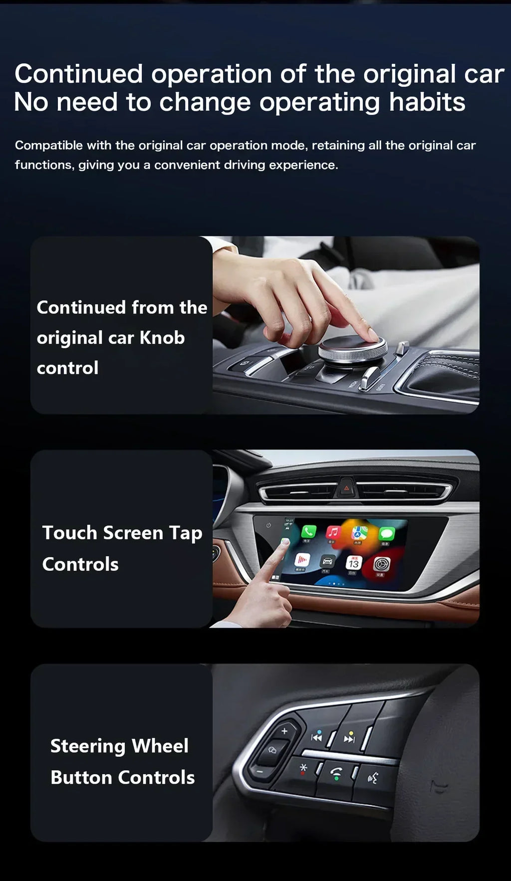 CarPlay Ai Box Wired to Wireless Andriod 12.0 & Carplay & Android Auto 3In1 Car Smart Multimedia Box Built-in Youtube Nexflit