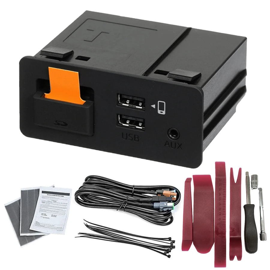 New Upgrade  CarPlay Android Auto USB Hub Adapter for Mazda 2 3 6 CX3 CX5 CX8 CX9 MX5 miata TK78669U0C Retrofit Kit 00008FZ34