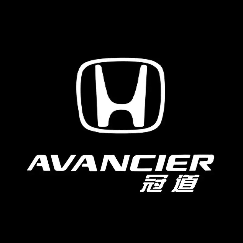 طقم من قطعتين من مصابيح باب السيارة بشعار ليزر لإضاءة الترحيب لسيارة هوندا سيفيك FIT CRV Accord Jazz HRV Dio Stepwgn Prelude Odyssey