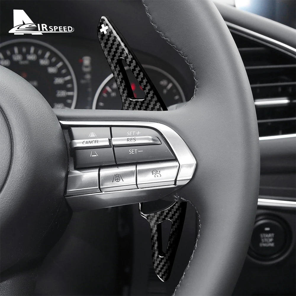 Car Steering Wheel Shift Paddle Shifter For Mazda 3 Mazda3 CX30 CX-30 2020 2021 2022 2023 CX-50 CX-60 CX-90 2024 Accessories