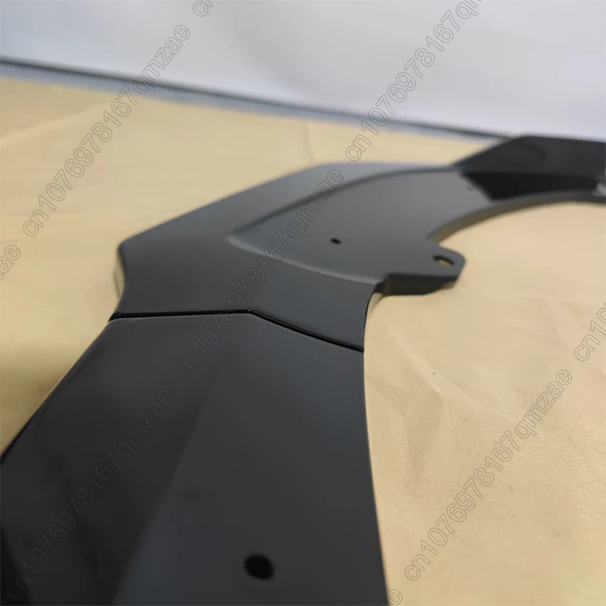Auto Car Front Bumper Splitter Lip Spoiler Diffuser Guard Body Kit Cover Tuning ABS Gloss Black For Kia Stinger GT 2018-2023