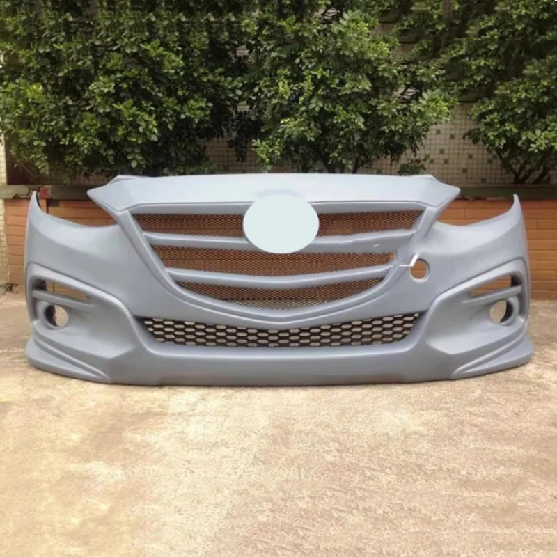 Rear Bumper Front Bumper Grille for Mazda3 Axela 14-19 Hatchback Modified New Style ABS Material Unpainted Car Body Kit