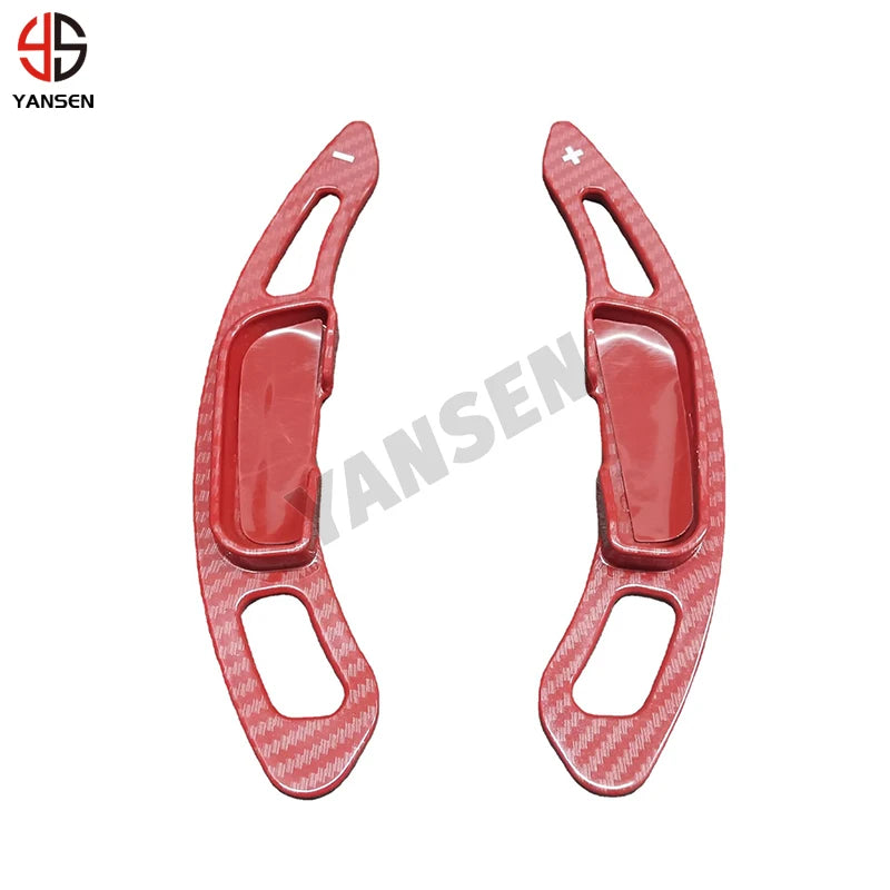 2pcs/lot Car Sports Steering Wheel Shift Paddle Shifter For Mazda 3 6 CX-3 CX-4 CX-5 MX-5 Paddle Shift Sticker Accessories