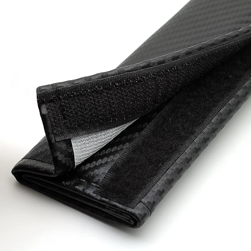 Hyundai Carbon Fiber Car Seat Belt Shoulder Cover Protection Pads Compatible with Tucson Accent Elantra Santa Sonata I20 I30 I40