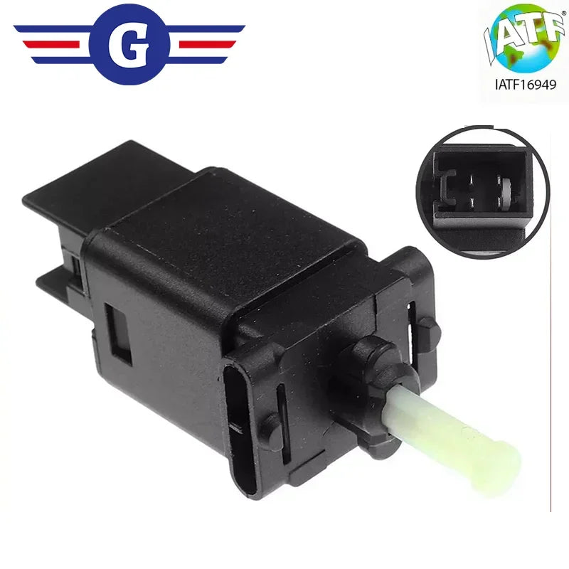 Auto Parts Car Stop Brake Light Switch GJ6E-66-490 Compatible with Mazda 2 6 CX-7 MX-5 RX-8 CX-9 1.5L 2.3L 2.5L 2.0L 1.3L 3.7L