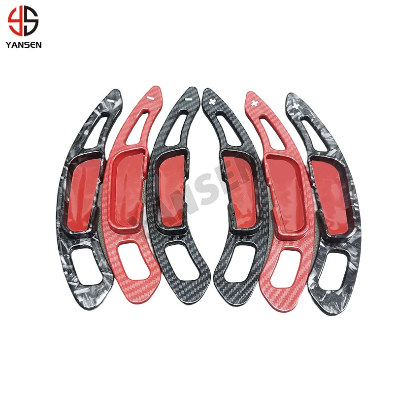 2pcs/lot Car Sports Steering Wheel Shift Paddle Shifter For Mazda 3 6 CX-3 CX-4 CX-5 MX-5 Paddle Shift Sticker Accessories