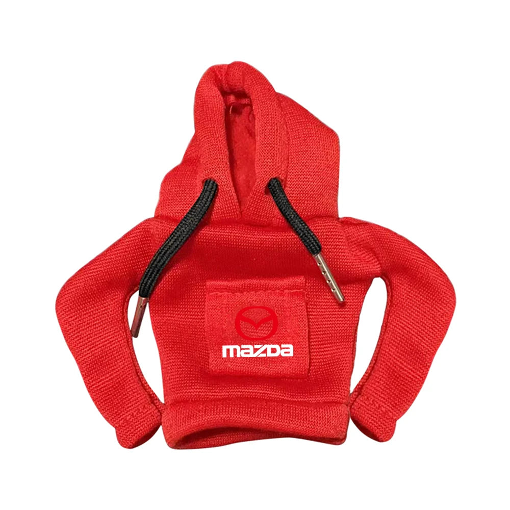 1Pcs Hoodie Car Gear Shift Cover Handle Kit Gear Shift AntiSlip Sweatshirt For Mazda 2 3 5 6 7 Atenza Axela MS Demio MPS Miata