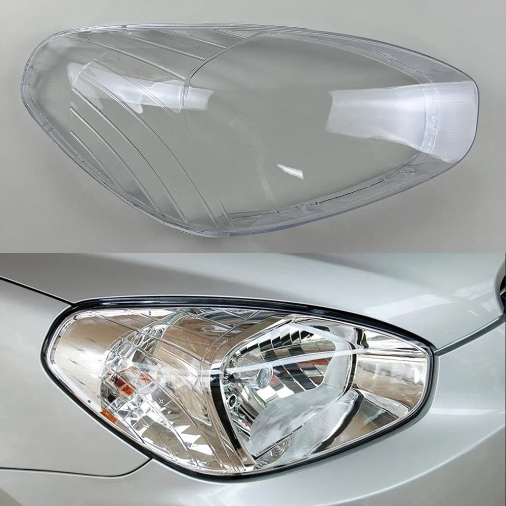 Front Headlight Cover Headlamp Lamp Shell Transparent Lampshade Lens Plexiglass For Hyundai Accent 2006 2007 2008 2009 2010