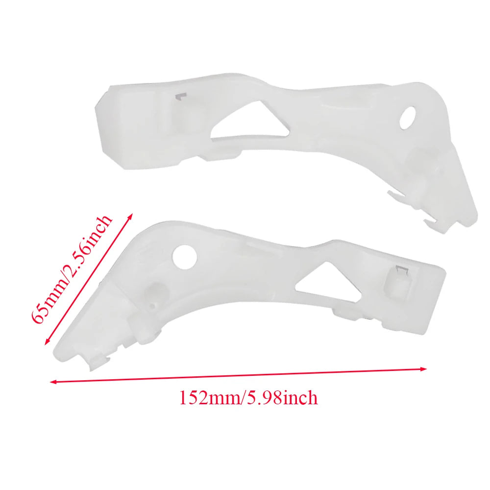 Pair Front Left Right Bumper Support Bracket Holder for Mazda 6 2003 2004 2005 2006 2007 2008 GJ6A50E12C GJ6A50E11C
