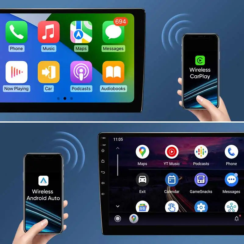 Android 14 For Hyundai Veracruz ix55 2006-2015 2K QLED Android Car Radio Multimedia Video Player GPS Stereo CarPlay 4G Head Unit